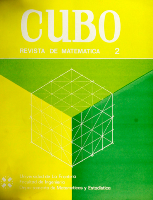 					View No. 2 (1986): CUBO, Revista de Matemática
				